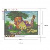 Carrot House - Full Round Diamond - 40*30cm