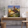 Parrot Birds - Full Round Diamond - 45*45cm