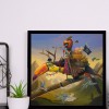 Parrot Birds - Full Round Diamond - 45*45cm