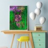 Colorful Owl Bird - Full Round Diamond - 30x40cm