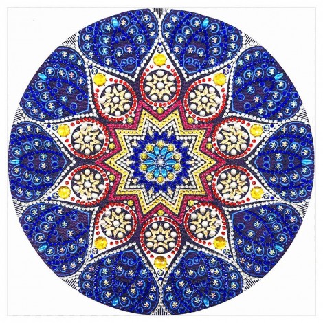 Mandala - Special Shaped Diamond - 30x30cm