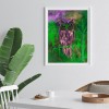 Colorful Owl Bird - Full Round Diamond - 30x40cm