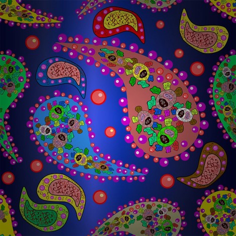 Colorful - Full Round Diamond - 30x30cm
