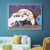 Tree - Special Shaped Diamond - 30x40cm