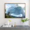 The Turtle Returns - Full Round Diamond - 40*30cm