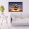 Cozy Cabin - Full Round Diamond - 40*30cm