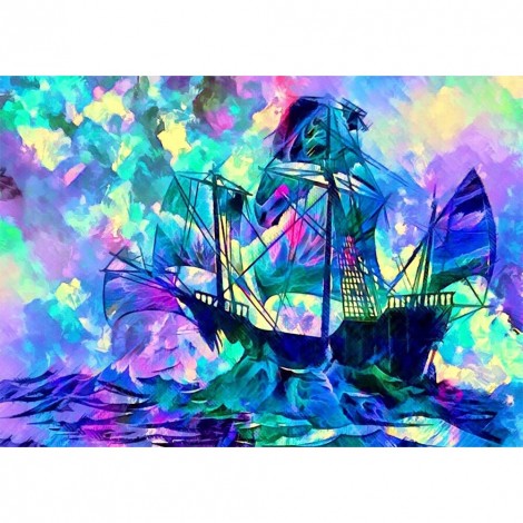 Battleship-Round Diamond-40x30CM