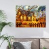 Wooden House - Full Round Diamond - 40*30cm
