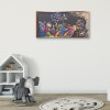 Abstract Cartoon - Full Round Diamond - 85x45cm