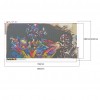 Abstract Cartoon - Full Round Diamond - 85x45cm