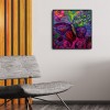 Butterfly - Square Diamond - 40x40cm