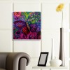 Butterfly - Square Diamond - 40x40cm