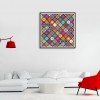 Retro Pattern - Square Diamond - 40x40cm