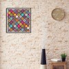 Retro Pattern - Square Diamond - 40x40cm