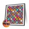 Retro Pattern - Square Diamond - 40x40cm