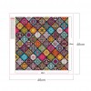 Retro Pattern - Square Diamond - 40x40cm