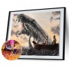 Sea Monster - Full Round Diamond - 40*30cm