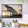 Sea Monster - Full Round Diamond - 40*30cm