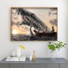 Sea Monster - Full Round Diamond - 40*30cm