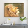 Kits Lion Spider s - Full Round Diamond - 40x30cm