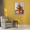 Retro Tea - Full Round Diamond - 30x40cm