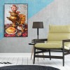 Retro Tea - Full Round Diamond - 30x40cm