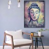 Buddha Portrait of - Full Round Diamond - 30x40cm