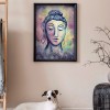 Buddha Portrait of - Full Round Diamond - 30x40cm