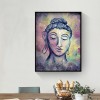 Buddha Portrait of - Full Round Diamond - 30x40cm