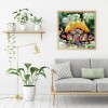 Tree House - Full Round Diamond - 30x30cm