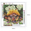 Tree House - Full Round Diamond - 30x30cm