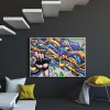 Abstract - Full Round Diamond - 50x40cm