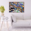 Abstract - Full Round Diamond - 50x40cm