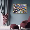 Abstract - Full Round Diamond - 50x40cm