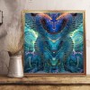 Snake Beast - Full Round Diamond - 30*30cm