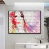 Street Art - Full Round Diamond - 40*30cm