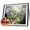 Dog - Full Round Diamond - 40*30cm