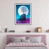 Moon  - Full Round Diamond - 30x40cm