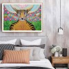 Leopard Angel Cartoon - Full Round Diamond - 50x40cm