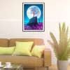 Moon  - Full Round Diamond - 30x40cm