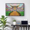 Leopard Angel Cartoon - Full Round Diamond - 50x40cm