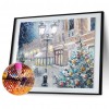 Snowy City sDrill - Full Round Diamond - 40x30cm