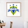 FIFA Soccer Logo - Full Round Diamond - 30x30cm