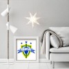FIFA Soccer Logo - Full Round Diamond - 30x30cm