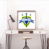 FIFA Soccer Logo - Full Round Diamond - 30x30cm