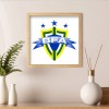 FIFA Soccer Logo - Full Round Diamond - 30x30cm