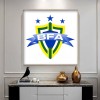 FIFA Soccer Logo - Full Round Diamond - 30x30cm