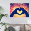 DIY Abstract Heart 5D Bead Craft Mosaic Picture Full Drill Diamond Painting