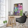 Flower-Round Diamond-30x40CM
