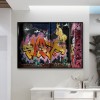 Street Art - Full Round Diamond - 40*30cm